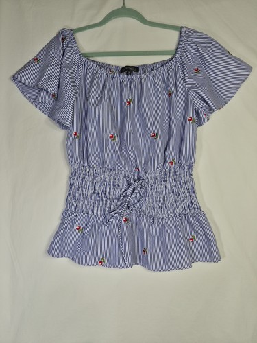 Kontrol blouse womens blue - blouse,