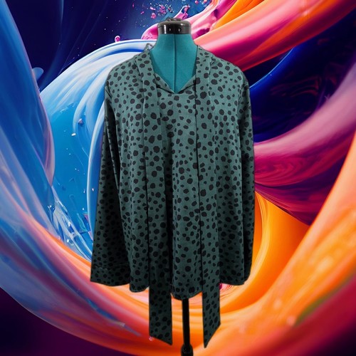 Vintage women green black - vintage, green/black