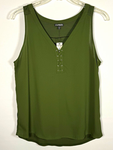 Express women large olive - large,