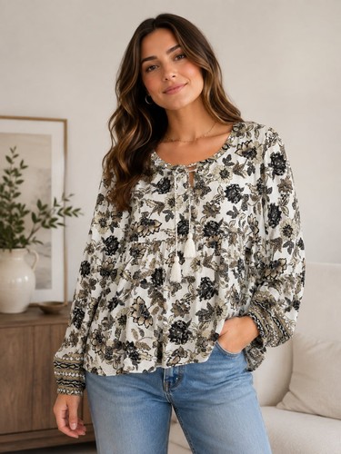 Lucky brand nwt floral boho - lucky,