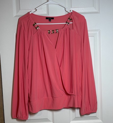 Women coral long sleeve - a.u.w.,