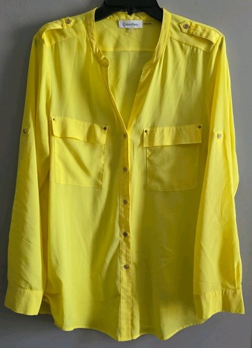 Calvin klein womens yellow - calvin,