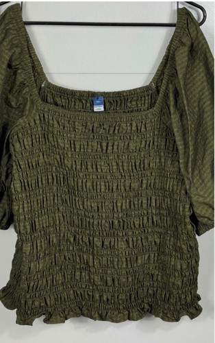 Smocked peasant top womens - smocked,